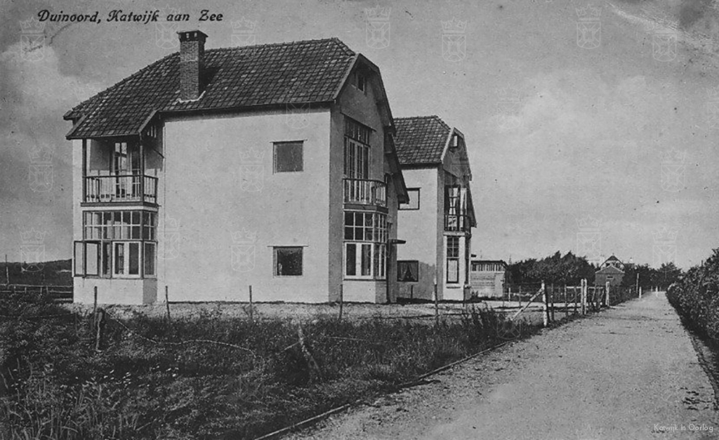 De woning van familie Belinfante aan de Zeeweg 133.